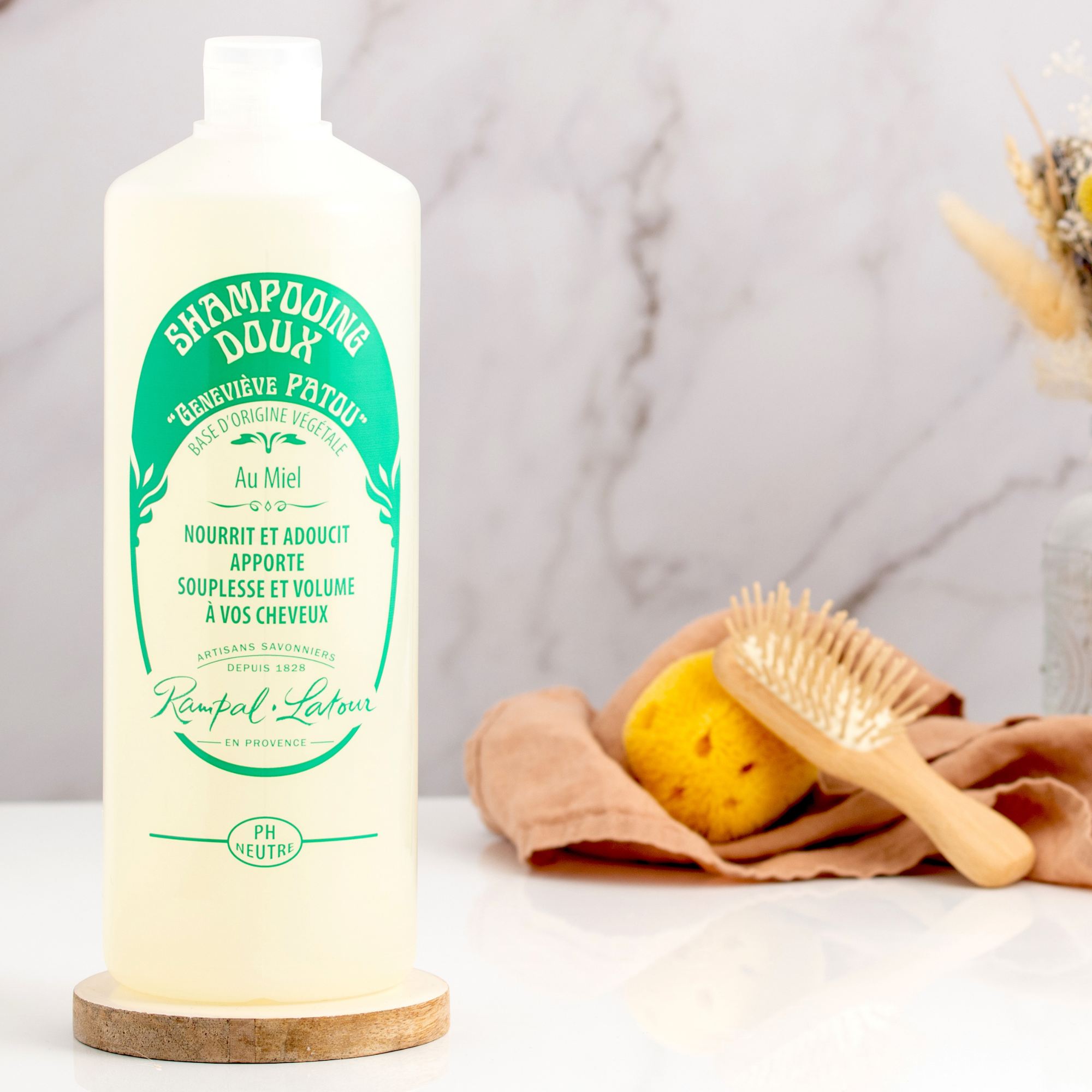 Shampoing historique Miel-Chèvrefeuille 1L