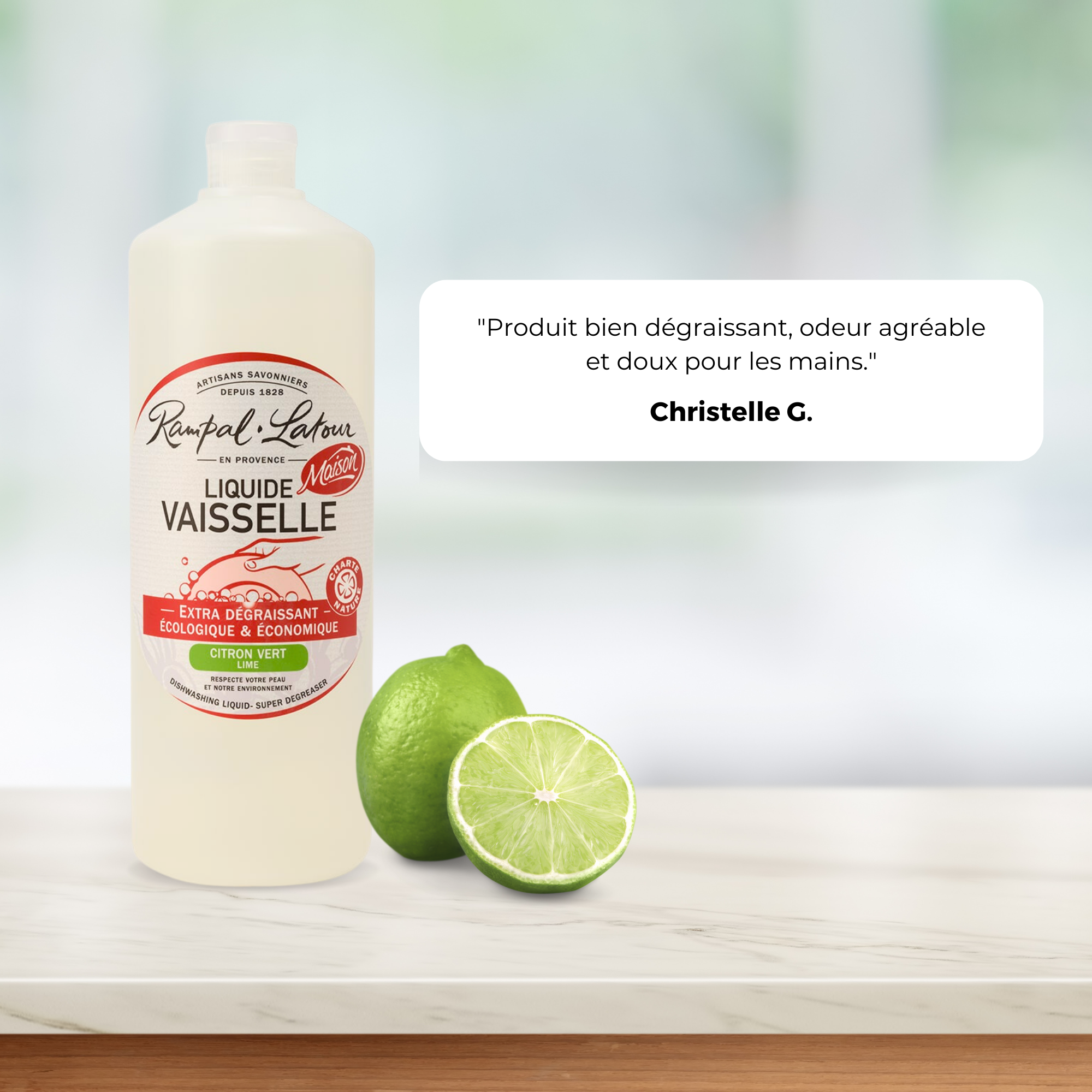 Liquide vaisselle Citron vert 1L