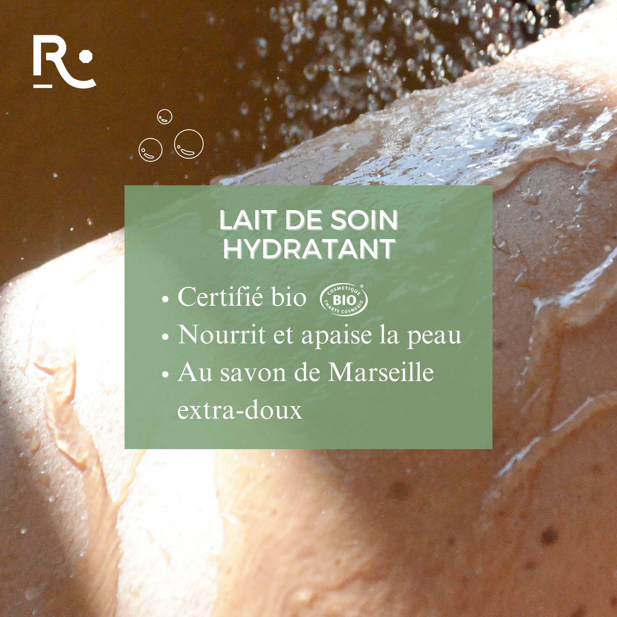 Lait de soin hydratant confort certifié bio 250ml - Cosmos Organic