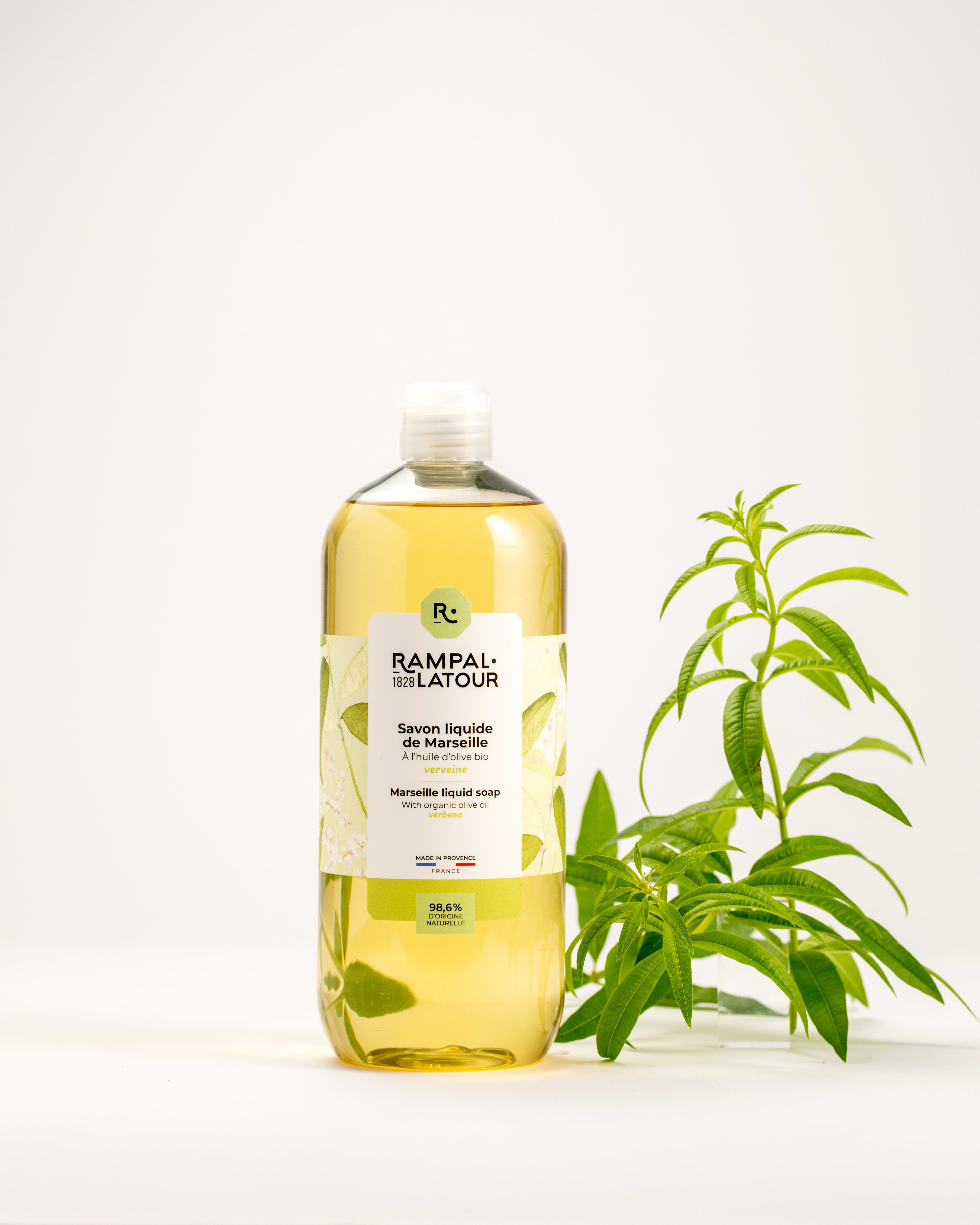 Savon liquide de Marseille Verveine 1L