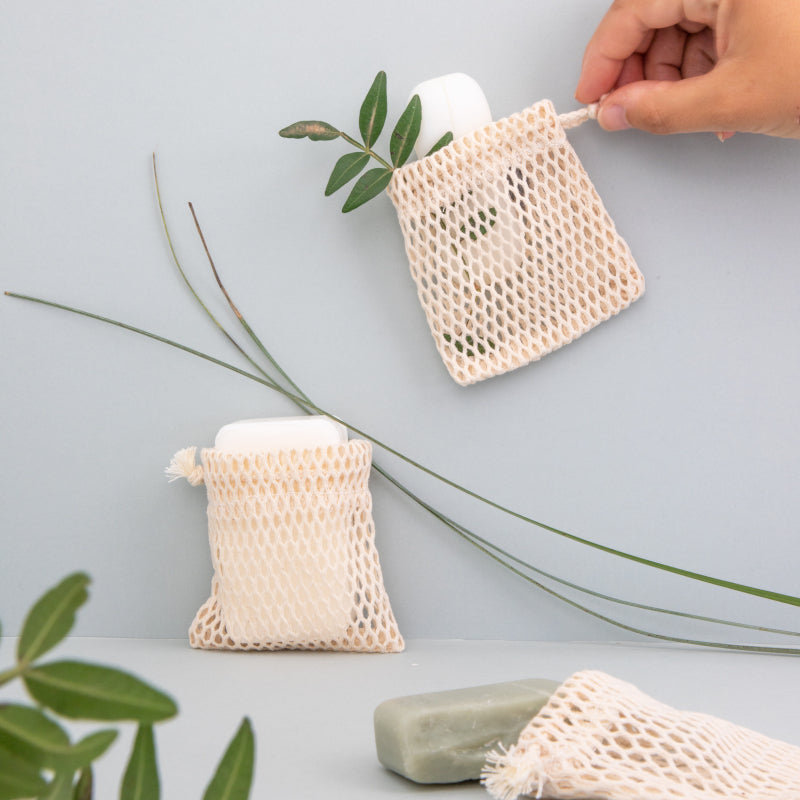 Sac à savon en sisal