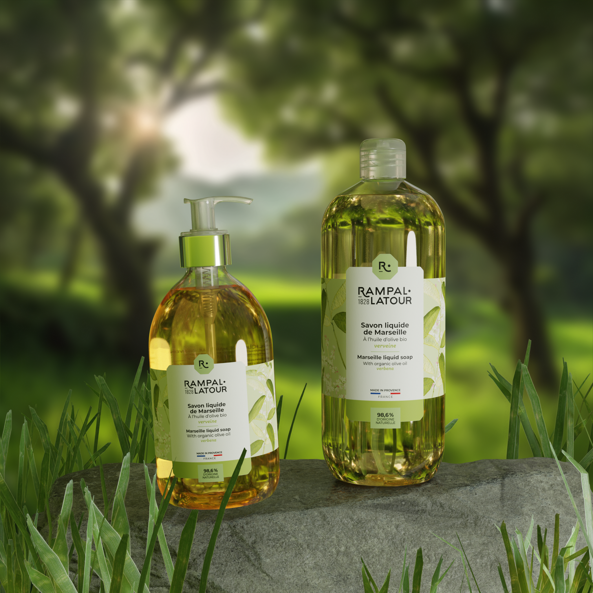 Savon liquide de Marseille Verveine 1L