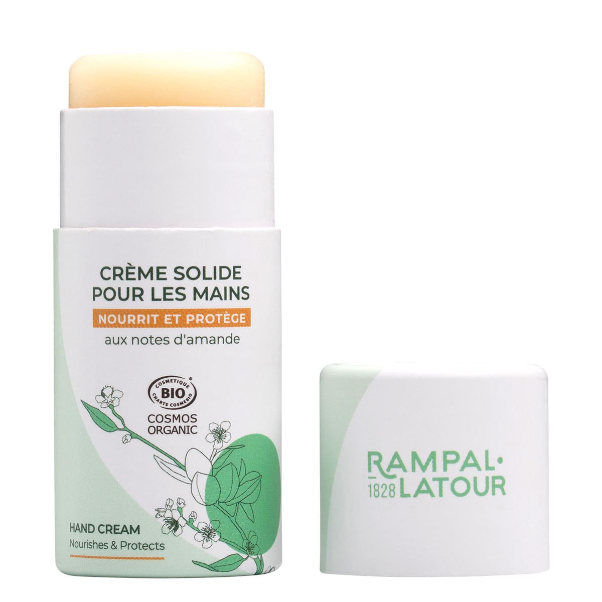 Crème solide pour les mains Amande 27g - Cosmos Organic