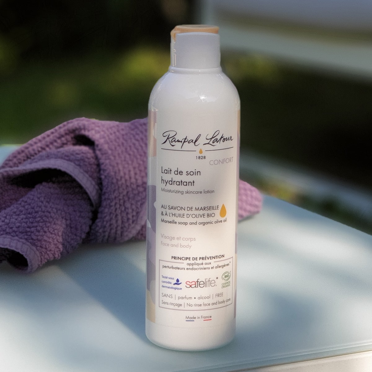 Lait de soin hydratant confort certifié bio 250ml - Cosmos Organic
