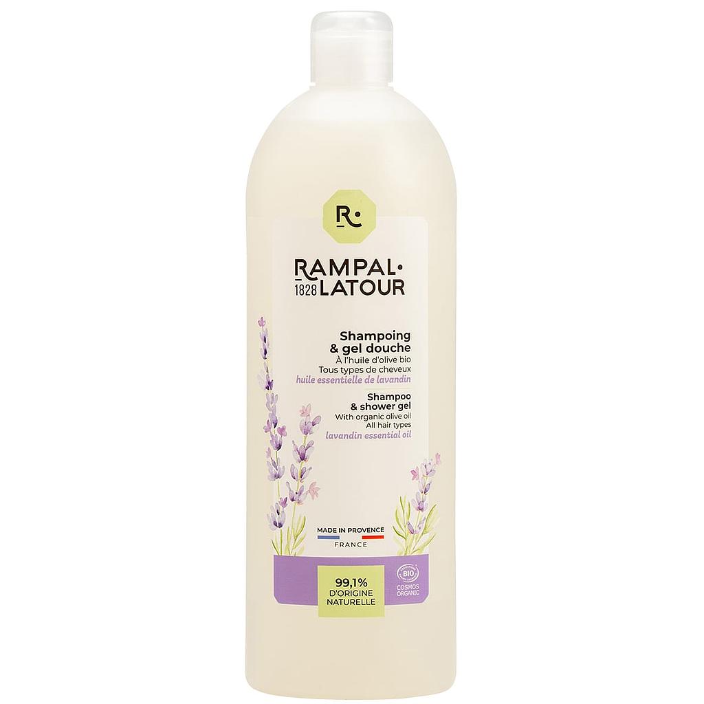 Shampoing douche certifié bio Lavandin 1L - Cosmos Organic