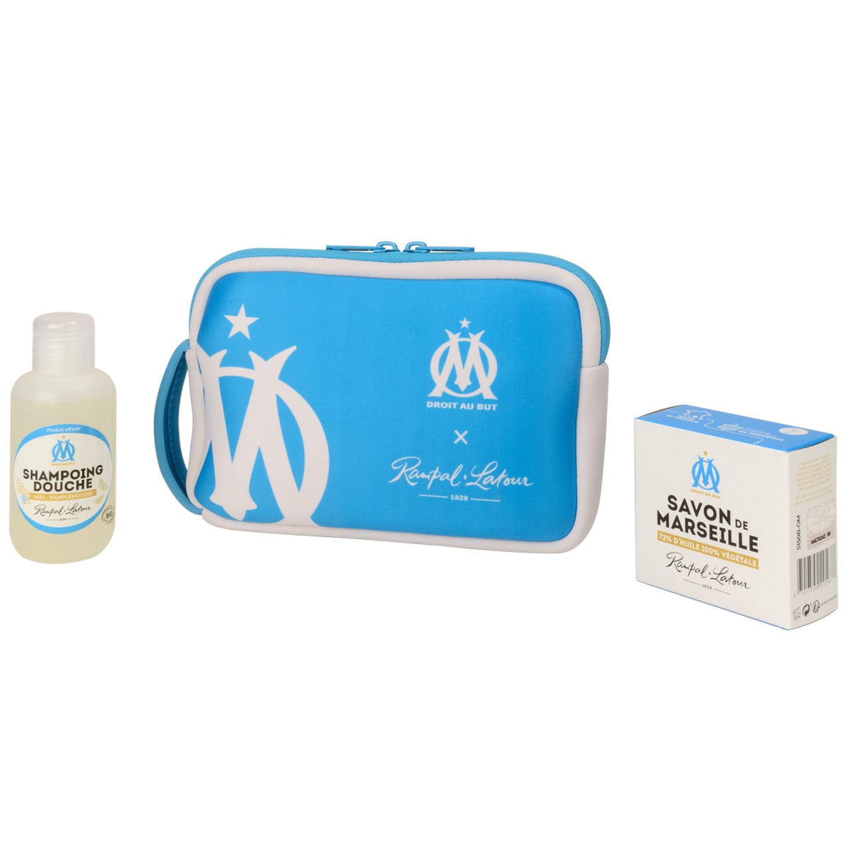 Trousse de toilette ''Les essentiels du supporter'' - Olympique de Marseille