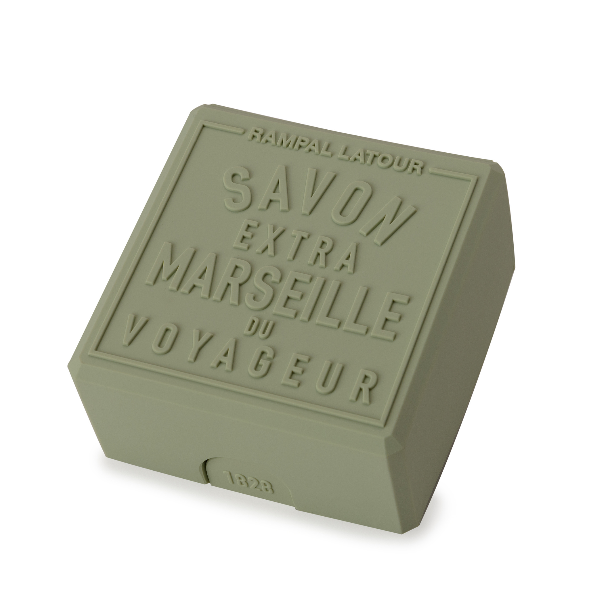 Porte savon pour savon de Marseille 150g Vert feuille