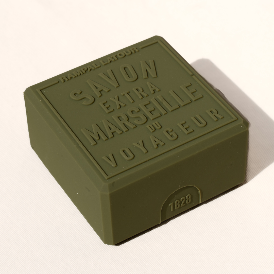 Porte savon pour savon de Marseille 150g Olive