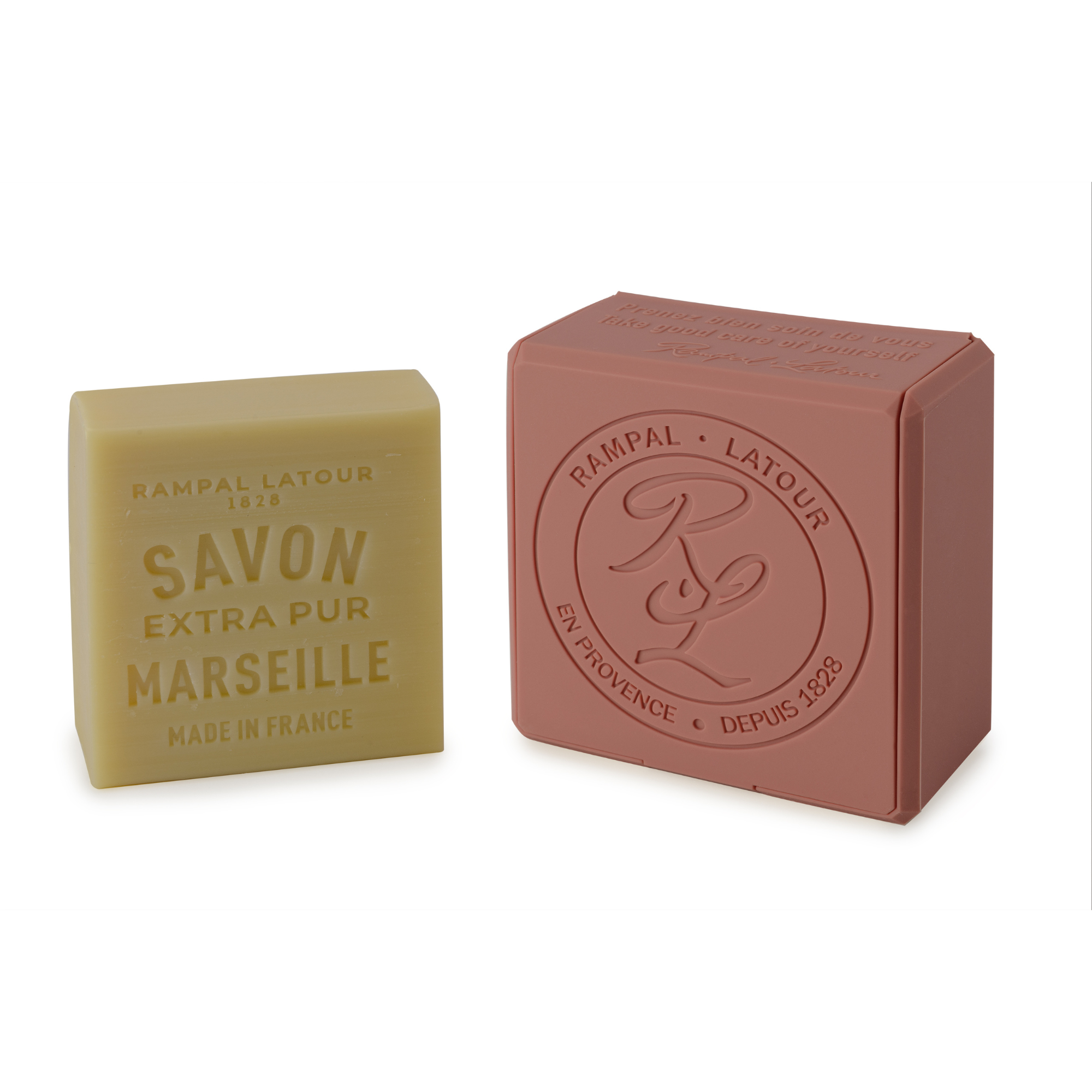 Porte savon pour savon de Marseille 150g Terracotta