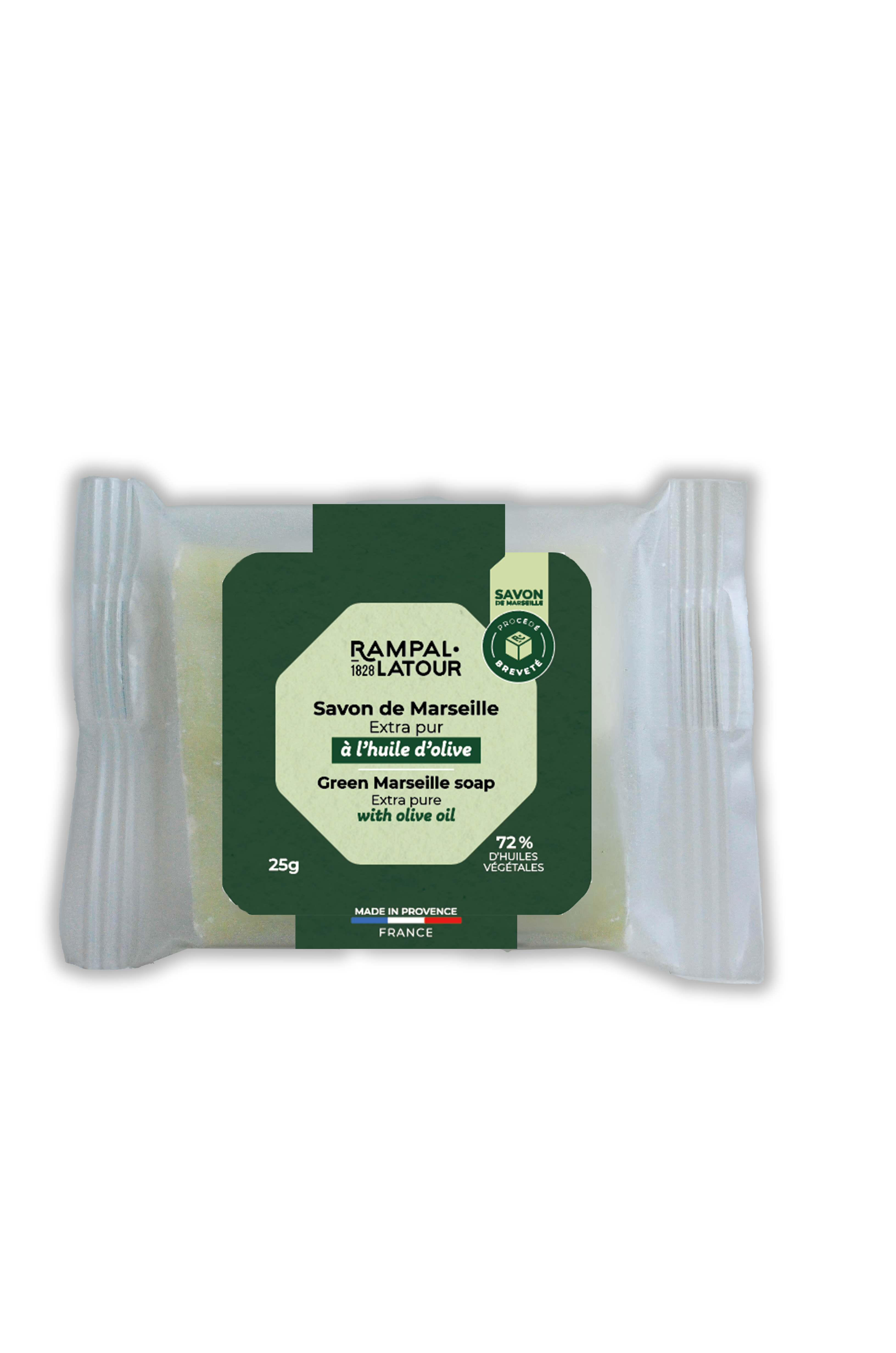 Mini savon de Marseille à l'huile d'olive 25g
