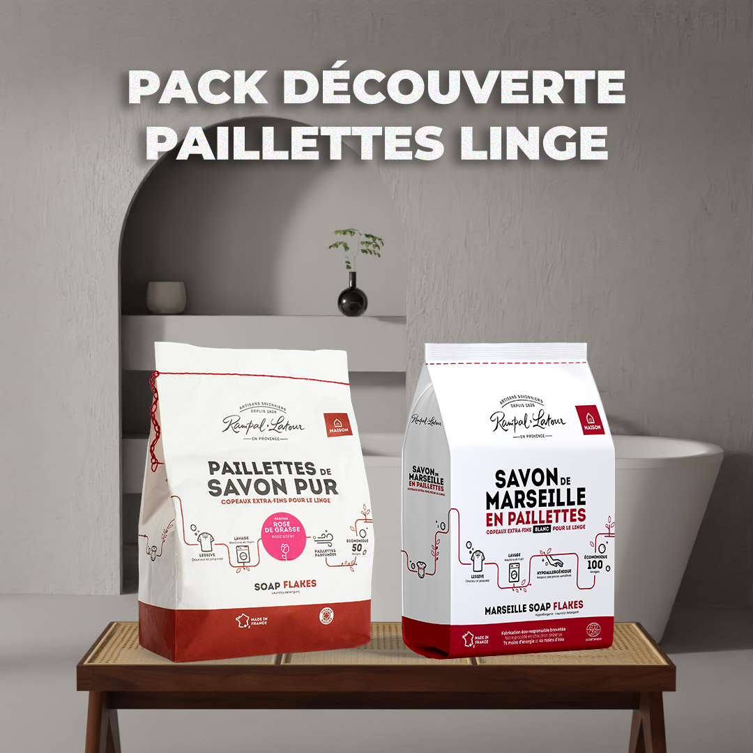 Pack découverte paillettes linge