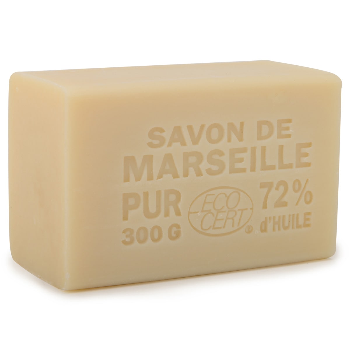 Pain de savon de Marseille aux huiles végétales 300g - Cosmos Natural